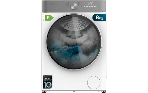 CECOTEC Bolero Wash&Dry 8580 Inverter B - Vue de face