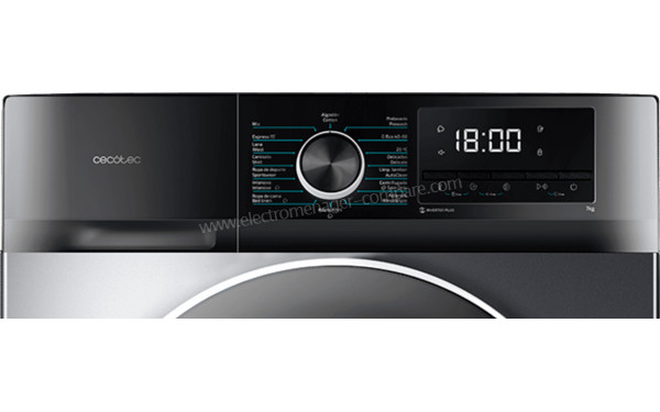 CECOTEC Bolero DressCode 7500 Inverter Steel A - Panneau de commandes