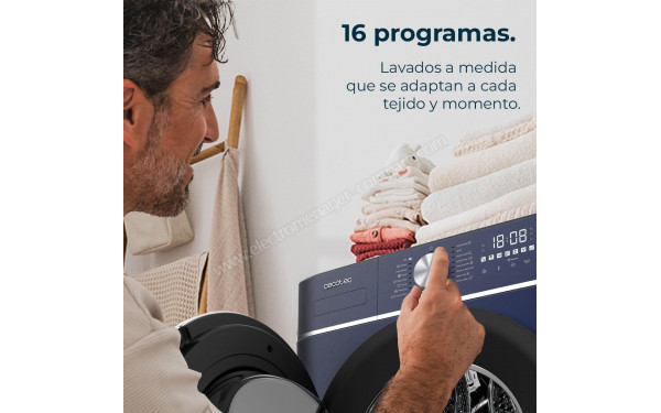 CECOTEC Bolero DressCode 8800 Inverter Ice Blue A - Vue des programmes