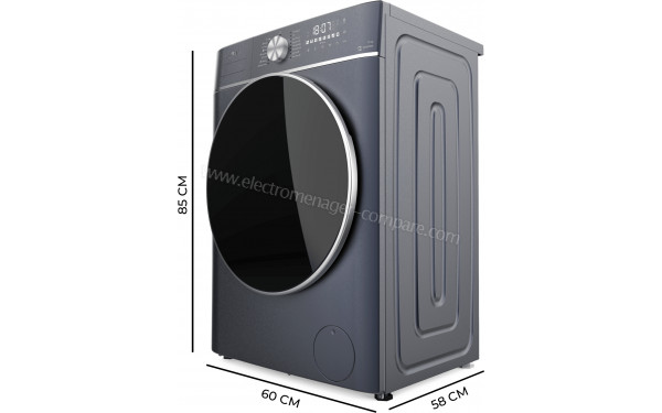 CECOTEC Bolero DressCode 10800 Inverter Ice Blue A - Dimensions