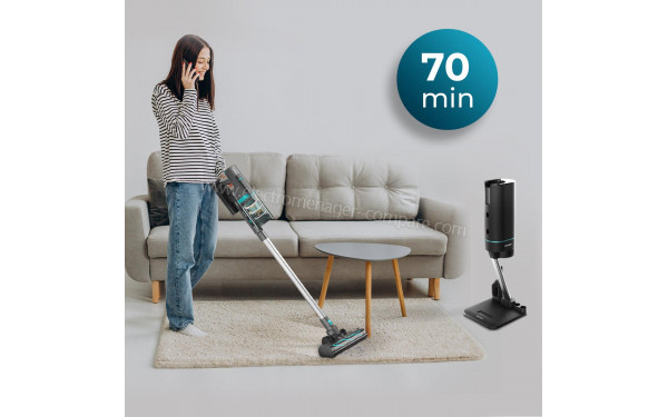 CECOTEC Conga Rockstar 10000 Nebula Station - Autonomie jusqu'&agrave; 70 minutes