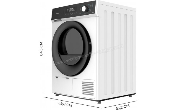 CECOTEC Bolero Dresscode Dry 8300 - Dimensions