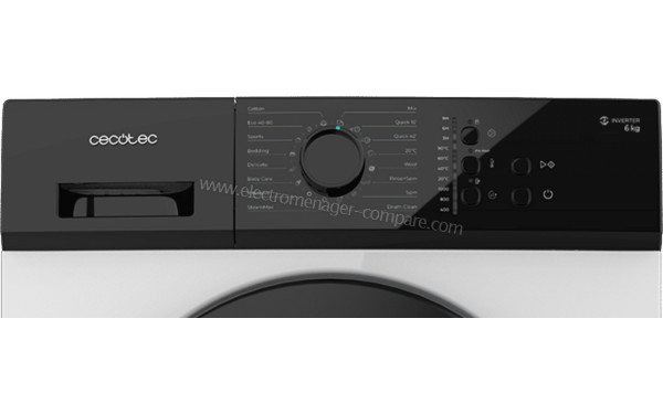 CECOTEC Bolero DressCode 620 Inverter A - Panneau de commandes