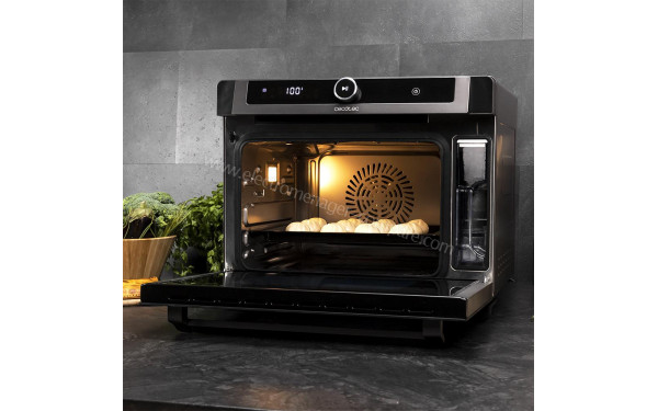CECOTEC Bake&Steam 4000 Combi Gyro - Vue de l'int&eacute;rieur