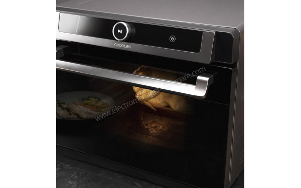 CECOTEC Bake&Steam 4000 Combi Gyro - Panneau de commandes