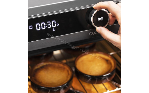 CECOTEC Bake&Steam 4000 Combi Gyro - Vue des programmes