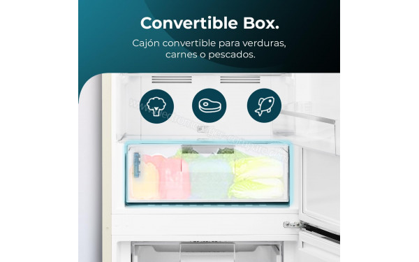 CECOTEC Bolero CoolMarket Combi Origin 294 Beige E - Mise en situation