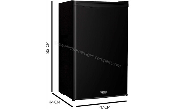 CECOTEC Bolero CoolMarket TT 90 Black E - Dimensions