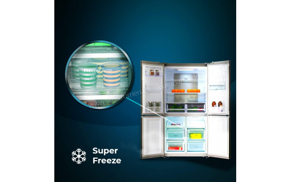 CECOTEC Bolero CoolMarket 4D 564 Dark E - Technologie Super Freeze