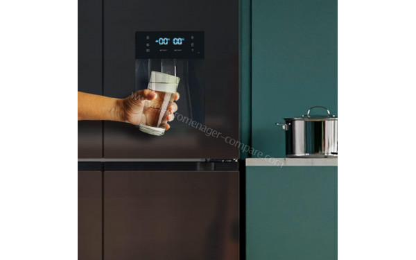 CECOTEC Bolero CoolMarket 4D 564 Glass E Noir - Distributeur d'eau fra&icirc;che