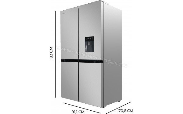 CECOTEC Bolero CoolMarket 4D 564 Inox E - Dimensions