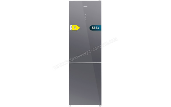 CECOTEC Bolero CoolMarket Combi 356 Glass Grey D - Dimensions