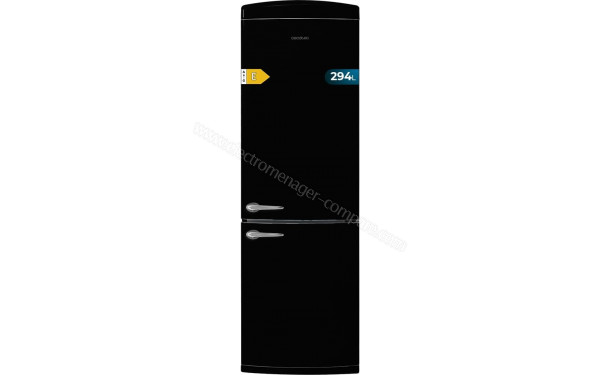 CECOTEC Bolero CoolMarket Combi Origin 294 Black E - Dimensions