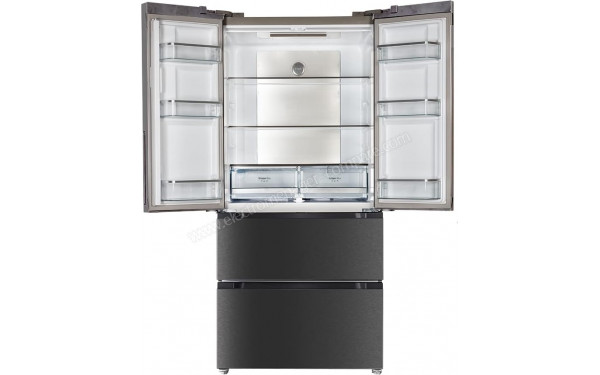 CECOTEC Bolero CoolMarket FD 510 Dark E - Vue de l'int&eacute;rieur partie r&eacute;frig&eacute;rateur