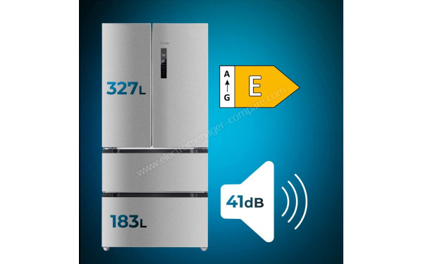 CECOTEC Bolero CoolMarket FD 510 Inox E - Dimensions