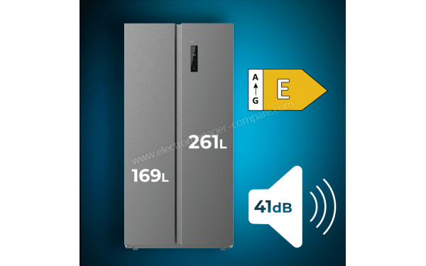 CECOTEC Bolero CoolMarket SBS 430 Dark E - Dimensions