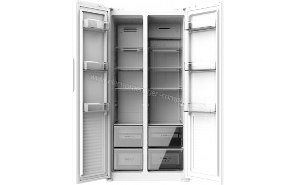 CECOTEC Bolero CoolMarket SBS 430 White E - Vue de l'int&eacute;rieur