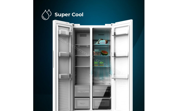 CECOTEC Bolero CoolMarket SBS 430 White E - Super Cool