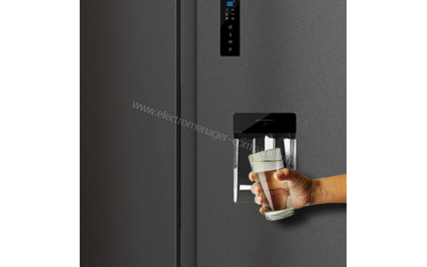 CECOTEC Bolero CoolMarket SBS 559 Dark D - Distributeur d'eau fra&icirc;che