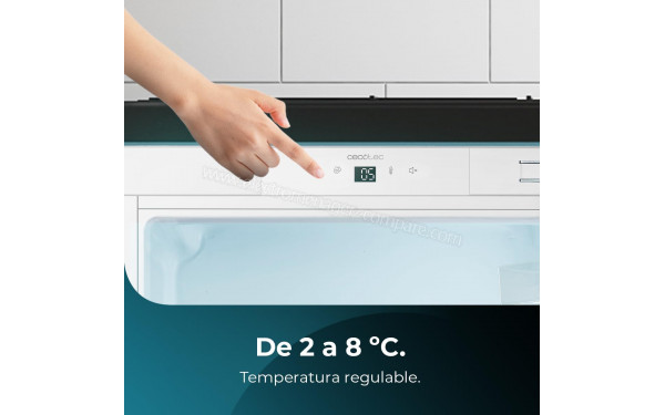 CECOTEC Bolero CoolMarket TT BI 138 White E - Panneau de commandes