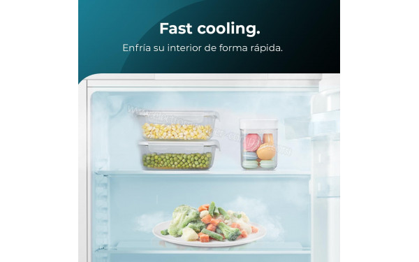 CECOTEC Bolero CoolMarket TT BI 138 White E - Technologie Fast Cooling