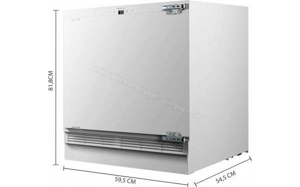 CECOTEC Bolero CoolMarket TT BI 138 White E - Dimensions