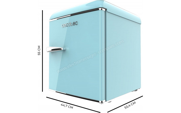 CECOTEC Bolero CoolMarket TT Origin 45 Blue - Dimensions
