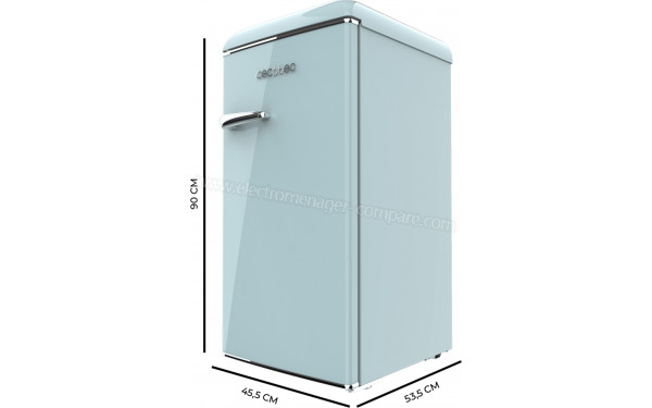 CECOTEC Bolero CoolMarket TT Origin 90 Blue - Dimensions