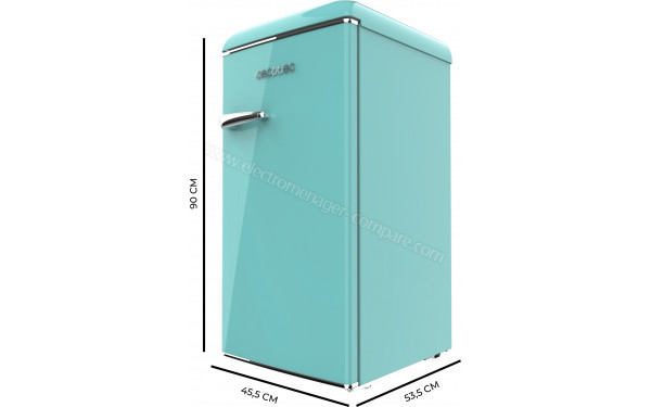 CECOTEC Bolero CoolMarket TT Origin 90 Green - Dimensions