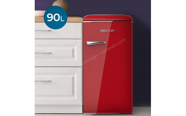 CECOTEC Bolero CoolMarket TT Origin 90 Red - Dimensions