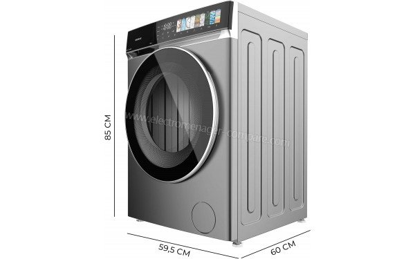 CECOTEC Bolero DressCode 10970 Direct Drive Steel - Dimensions