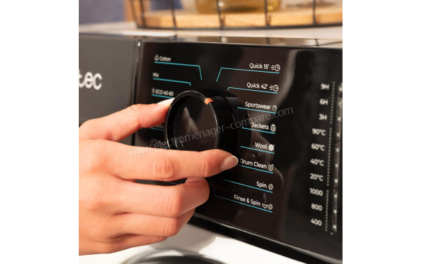 CECOTEC Bolero DressCode 620 E - Vue des programmes