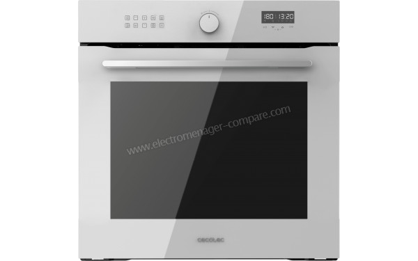 CECOTEC Bolero Hexa AF316000 Glass White A - Vue de face