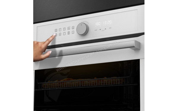 CECOTEC Bolero Hexa AF316000 Glass White A - Panneau de commandes