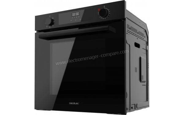 CECOTEC Bolero Hexa M226000 Glass Black A - Vue 3/4 droite