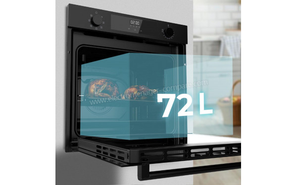 CECOTEC Bolero Hexa M226000 Glass Black A - Dimensions