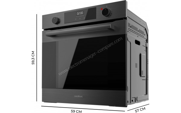 CECOTEC Bolero Hexa M226000 Matt A - Dimensions