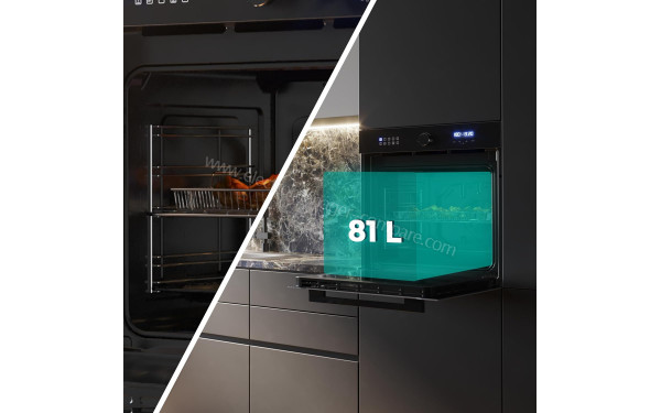 CECOTEC Bolero Hexa AF316000 Glass Black A - Dimensions