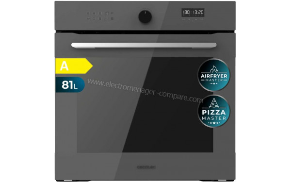 CECOTEC Bolero Hexa AF316000 Glass Grey A - Vue de face