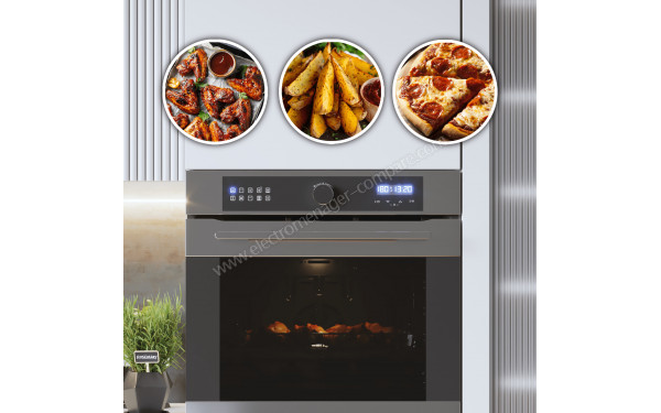 CECOTEC Bolero Hexa AF316000 Inox A - Vue des programmes