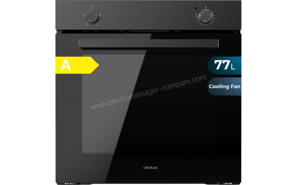 CECOTEC Bolero Hexa C126000 Dark Inox A - Vue de face