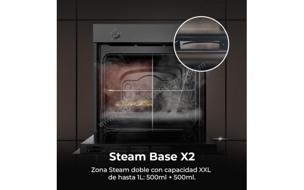 CECOTEC Bolero Hexa C126000 Dark Inox A - Steam Base