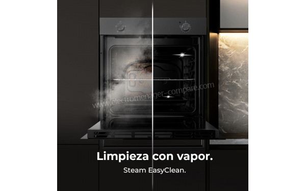 CECOTEC Bolero Hexa C126000 Dark Inox A - Technologie Steam EasyClean