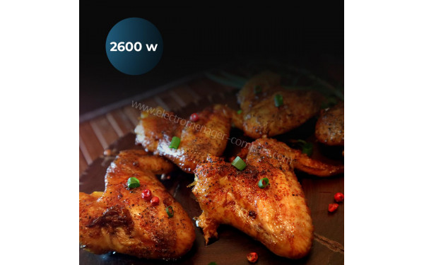 CECOTEC Bolero Hexa C134500 Glass Black A - Puissance de cuisson