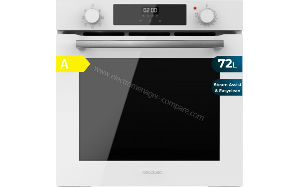 CECOTEC Bolero Hexa M226000 Glass White A - Dimensions