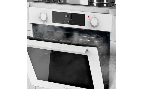 CECOTEC Bolero Hexa M226000 Glass White A - Vue 3/4 droite