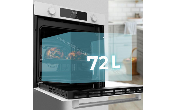 CECOTEC Bolero Hexa M226000 Glass White A - Dimensions