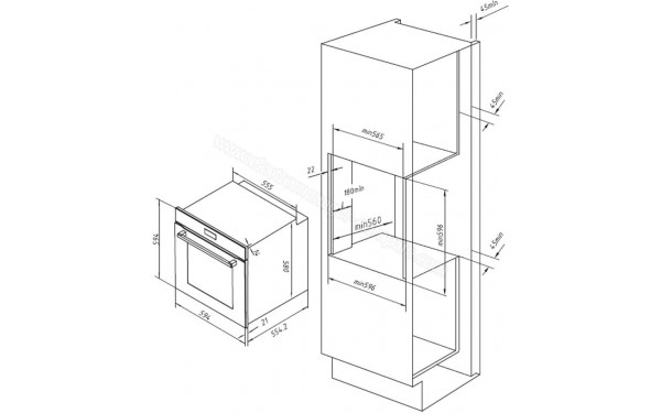 CECOTEC Bolero Hexa P506000 Matt A+ - Dimensions