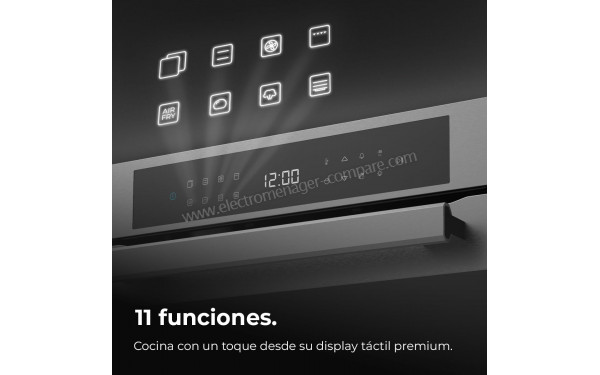 CECOTEC Bolero Hexa P506000 Matt A+ - Vue des programmes