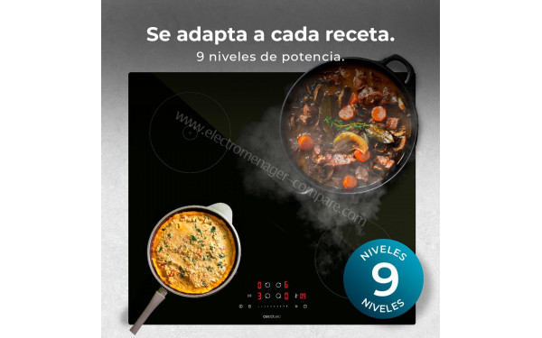 CECOTEC Bolero Squad I 4200 - Vue des programmes